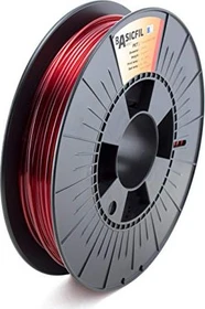 Basicfil PETG, transparent red, Spule, 2.85mm, 500g