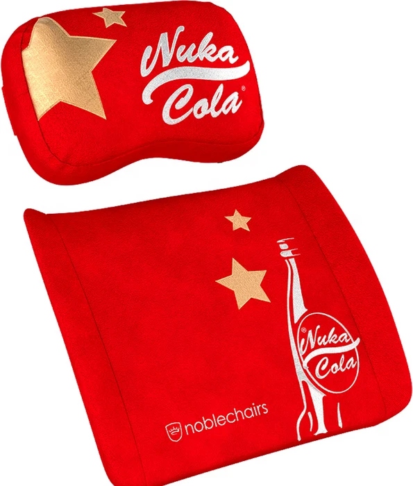noblechairs Kissen-Set Fallout Nuka-Cola Quantum Edition, rot