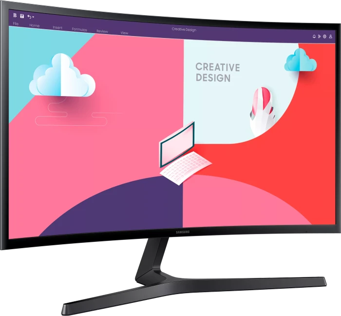 Samsung Essential Monitor S3 S36C (Standfuß gerade), Standfuß gerade, 27"