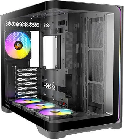 Antec C5 Curve ARGB Black, Glasfenster