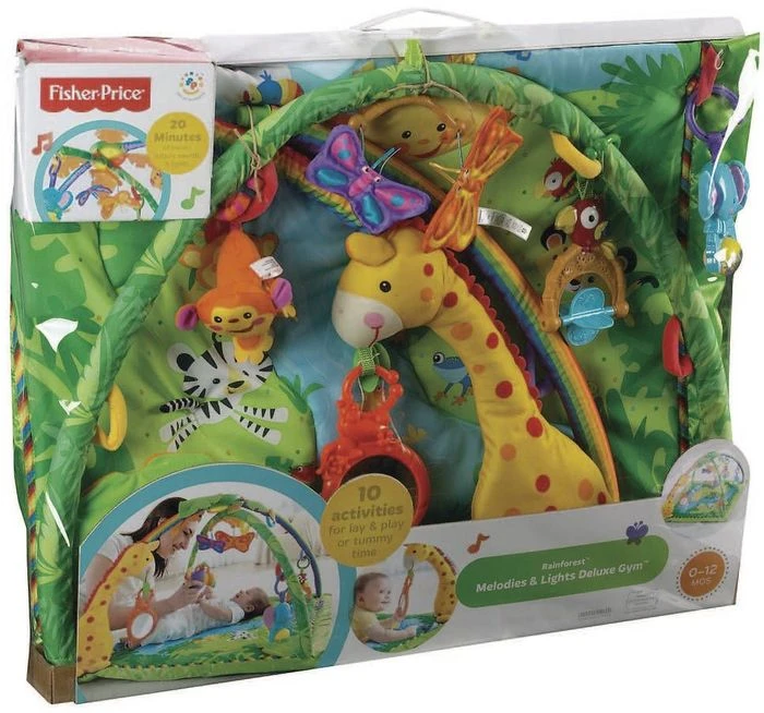 Mattel Fisher-Price Spielbogen Rainforest Erlebnisdecke