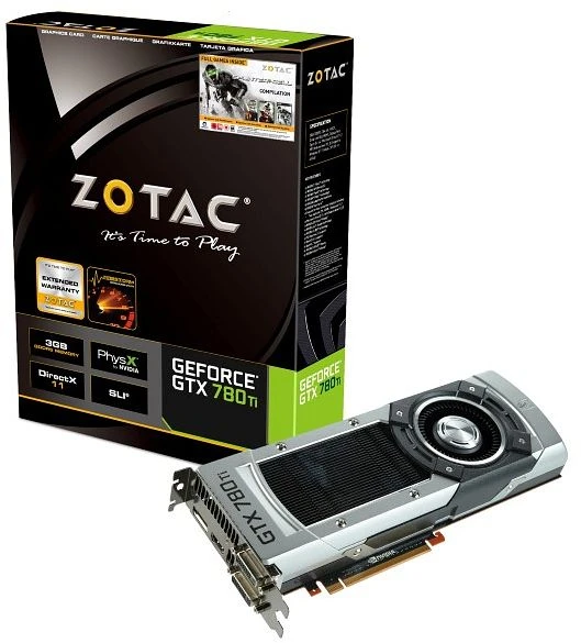 Zotac GeForce GTX 780 Ti + Game-Bundle, 3GB GDDR5, 2x DVI, HDMI, DP