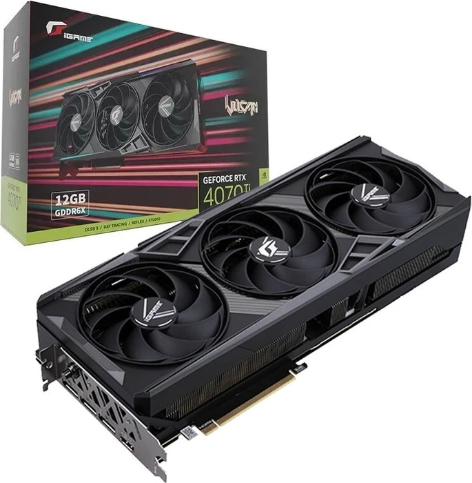 Colorful iGame GeForce RTX 4070 Vulcan OC-V, 12GB GDDR6X, HDMI, 3x DP