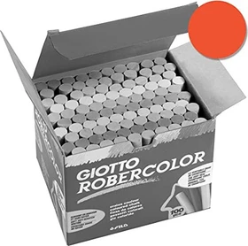 Fila Giotto Robercolor Tafelkreide Rund, rot, 100er-Pack