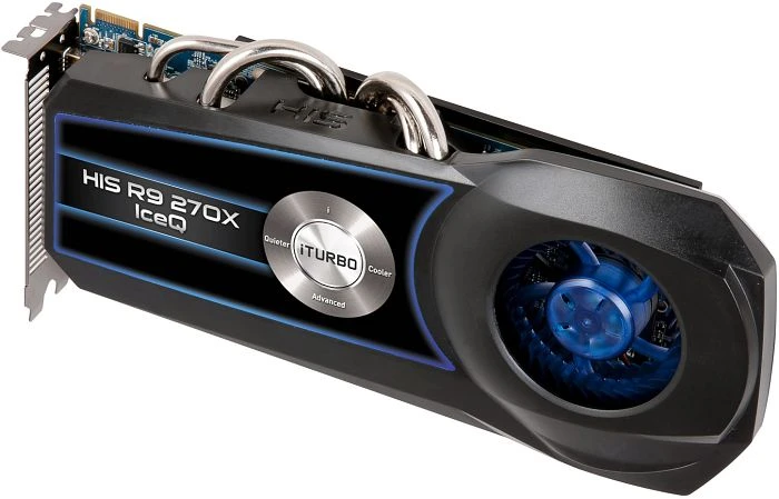 HIS Radeon R9 270X IceQ Boost Clock, 2GB GDDR5, DVI, HDMI, 2x mDP