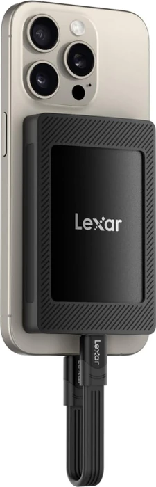 Lexar SL500 Portable SSD with Magnetic Set, 2TB, USB-C 3.2