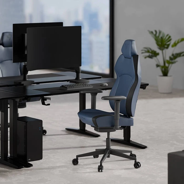 Thunder X3 SOLO 360 Modern Blue Gamingstuhl, blau