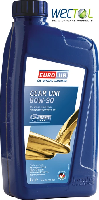 Eurolub Gear UNI SAE 80W-90 1l