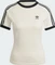 adidas 3-Streifen Slim Raglan T-Shirt kurzarm (Damen) Vorschaubild