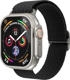 Vonmählen Woven Loop für Apple Watch (44mm/45mm/46mm/49mm) schwarz