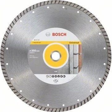 Bosch Professional Standard for Universal Turbo Diamanttrennscheibe, 350x3x25.4mm, 1 Stück