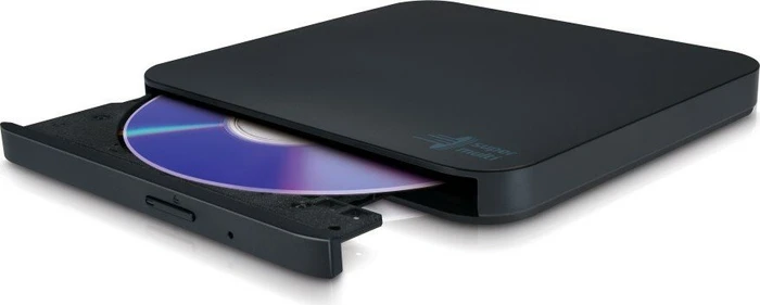 Hitachi-LG Data Storage GP90EB70, SlimLine schwarz, USB 2.0