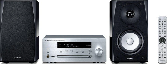 Yamaha MCR-N570D silber/schwarz