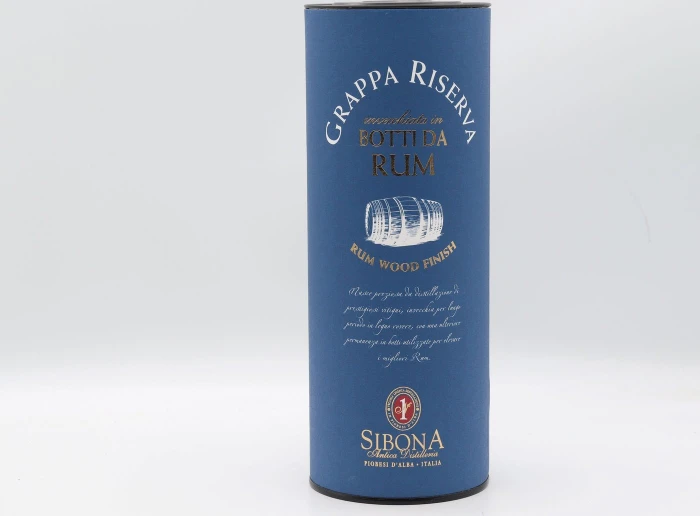 Sibona Grappa Riserva Botti da Rum 500ml