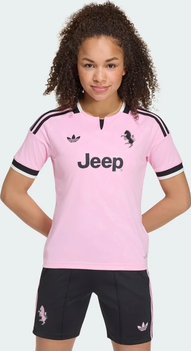 adidas Juventus Turin 2026/2027 Auswärtstrikot kurzarm (Junior)