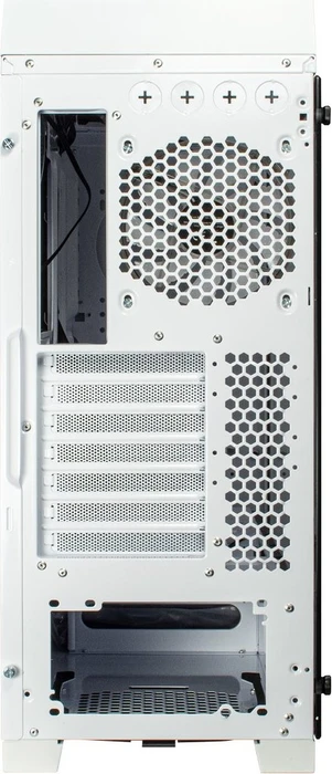 Inter-Tech X-908 Infini2, weiß, Glasfenster