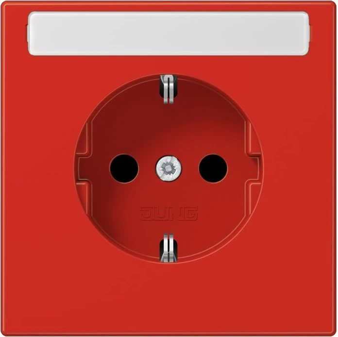 Jung Serie LS Steckdose Thermoplast 16A 250V, rot