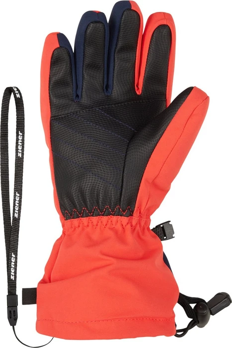 Ziener Laval AS Skihandschuhe fiery red (Junior)