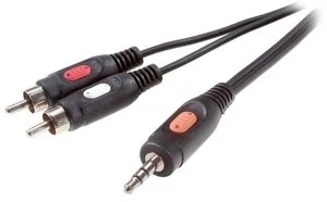 Vivanco CCA305 Klinke/Cinch Kabel 3m