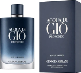 Giorgio Armani Acqua di Gio Homme Profondo Eau de Parfum nachfüllbar, 200ml