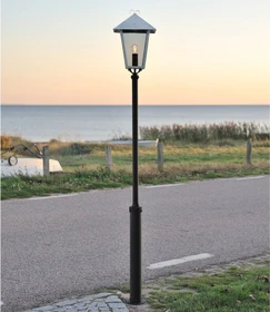 Konstsmide Benu E27 254cm Stehleuchte silber