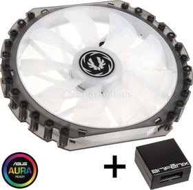 BitFenix Spectre Pro RGB schwarz, LED-Steuerung, 230mm