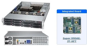 Supermicro Xeon E5-2687W, 64GB RAM, 1HE (SYS-6027AX-72RF-HFT1)