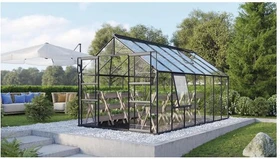 Vitavia Meridian 2 11500 ESG 3mm Gewächshaus anthrazit