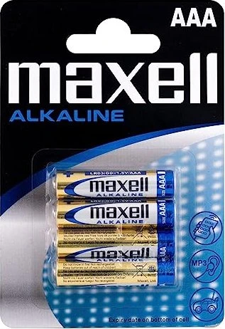 Maxell Alkaline Micro AAA, 4er-Pack