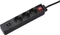 Hama Steckdosenleiste mit Schalter, 3-fach, 2x USB, 1.4m, schwarz Vorschaubild