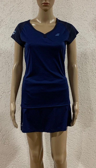 Babolat Play Cap Sleeve Top Tennis Funktionsshirt kurzarm dunkelblau (Damen)