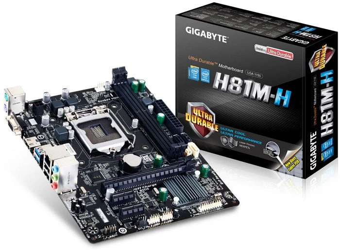 GIGABYTE GA-H81M-H (Intel 1150)