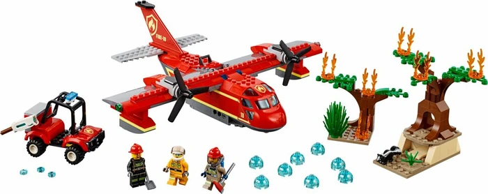LEGO City Feuerwehr - Löschflugzeug der Feuerwehr