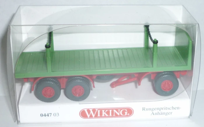 Wiking Rungenpritschen-Anhänger maigrün