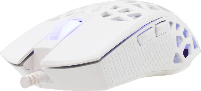 White Shark Caradoc Gaming Mouse, weiß, USB