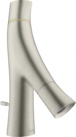 Hansgrohe Axor Starck Organic 50 Waschbeckenarmatur mit Ablauffernbedienung edelstahloptik