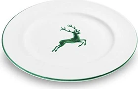 Gmundner Keramik Grüner Hirsch Speiseteller Gourmet 27cm