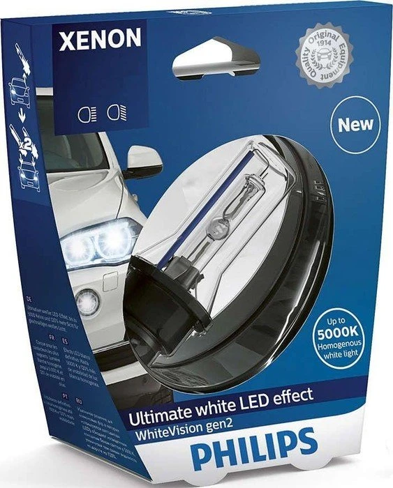 Philips Xenon WhiteVision gen2 D3S 35W, 1er-Pack
