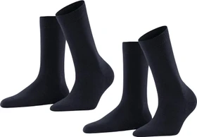 Falke Softmerino Socken dark navy, 2 Paare (Damen)