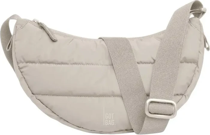 GOT BAG Puffer Moon Bag Small Umhängetasche scallop monochrome
