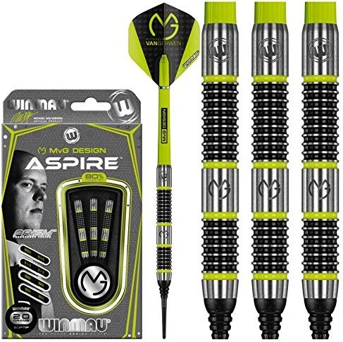 Winmau MvG Aspire Soft Dart Dartpfeil Set 20g