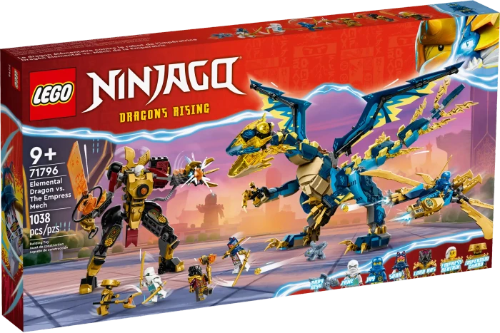 LEGO Ninjago - Kaiserliches Mech-Duell gegen den Elementardrachen