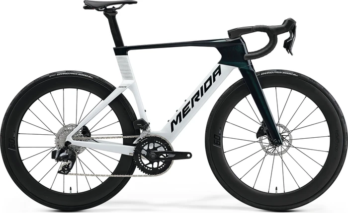 Merida Reacto 7000 halo green/pearl white Modell 2027