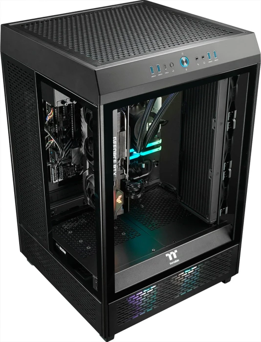 Thermaltake Triton v2, schwarz, Core i7-13700K, 32GB RAM, 2TB SSD, GeForce RTX 4080