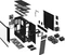 Fractal Design Define 7 XL Black TG Dark Tint, Glasfenster, schallgedämmt Vorschaubild