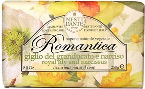Nesti Dante Romantica Royal Lily and Narcissus feste Seife, 250g