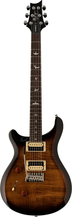 PRS SE Custom 24 Lefty Black Gold Burst