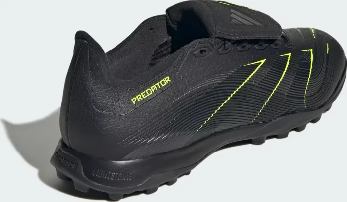 adidas Predator League Fold-Over Tongue TF core black/carbon/lucid lemon