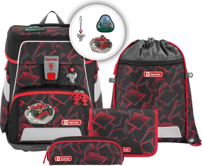 Step by Step Space Ninja Yuma Schultaschen-Set, 5-tlg.
