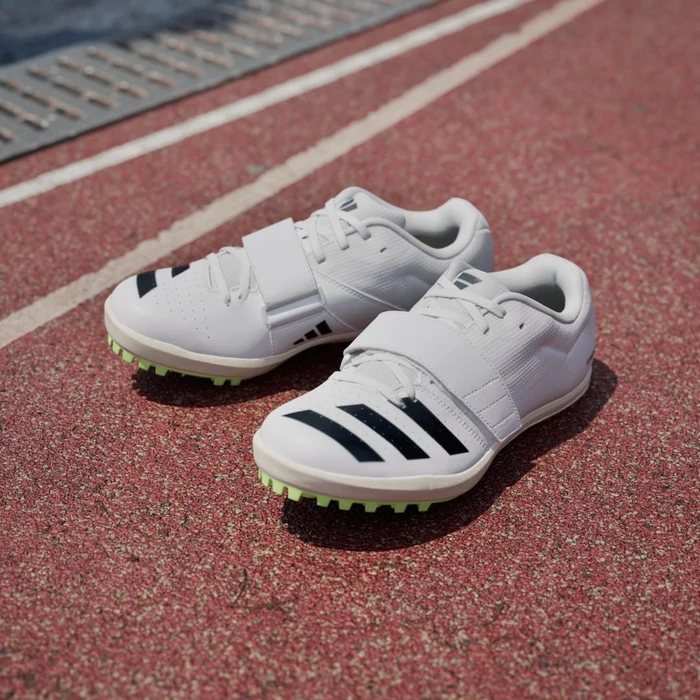adidas Jumpstar cloud white/core black/green spark